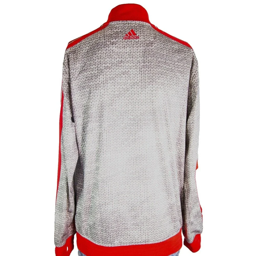 NBA Adidas Basketball Warm Up Jacket Player Issued Zip/Snap Button Up Size Small